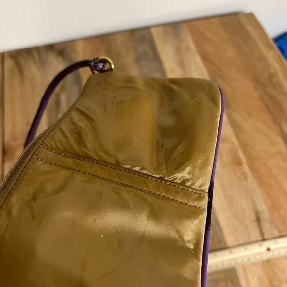 Gold Coach Wallet Clutch - Picture 4 of 4